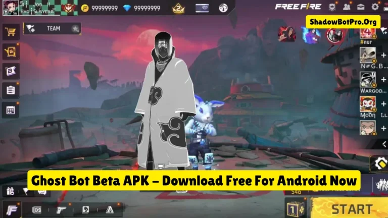 Ghost Bot Beta V13 APK Download (Free Fire) For Android 2025