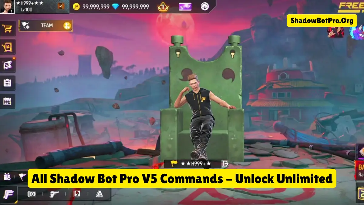 Shadow Bot Pro V5 Commands: Unlock Unlimited in Free Fire