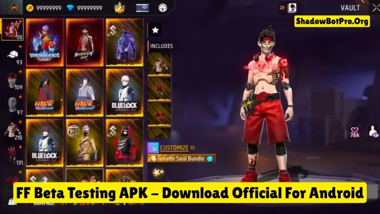 FF Beta Testing APK Download v19.8 (Official) Free Fire For Android