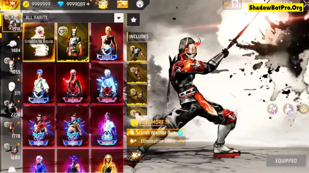 Main Features Of FF Kipas Beta Server